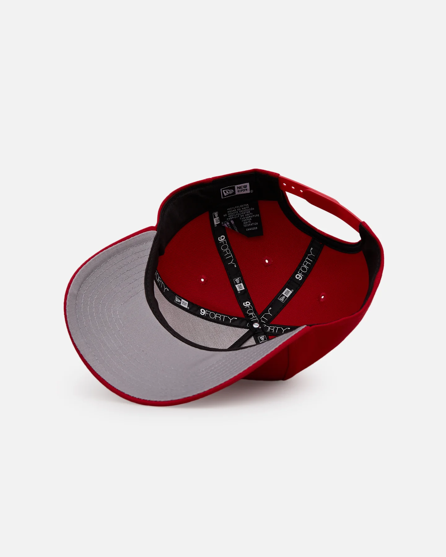New Era X Culture Kings 9FORTY A-Frame Snapback Red/Black - Image 6