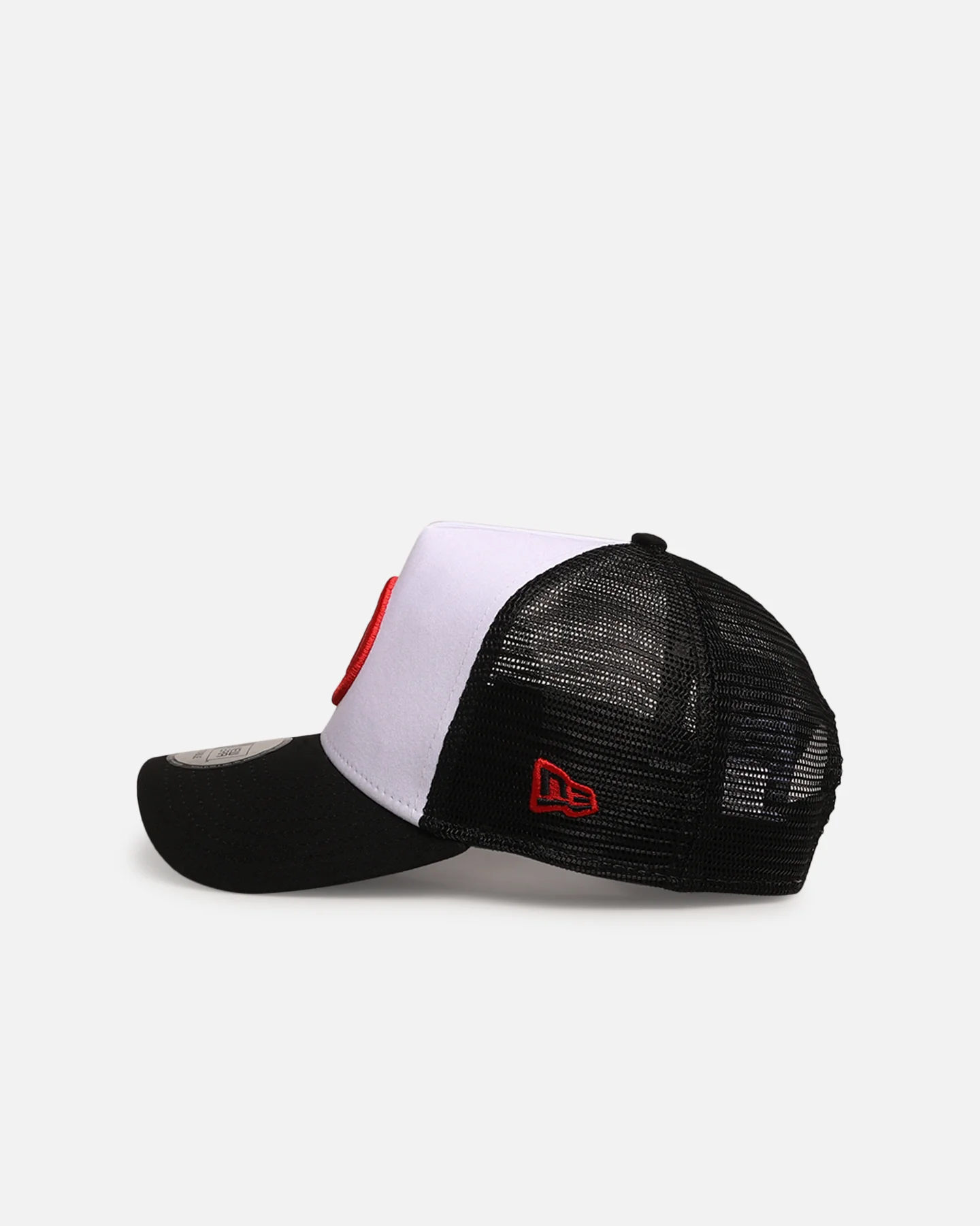 New Era X Haas F1 9FORTY A-Frame Trucker Snapback Black - Image 4