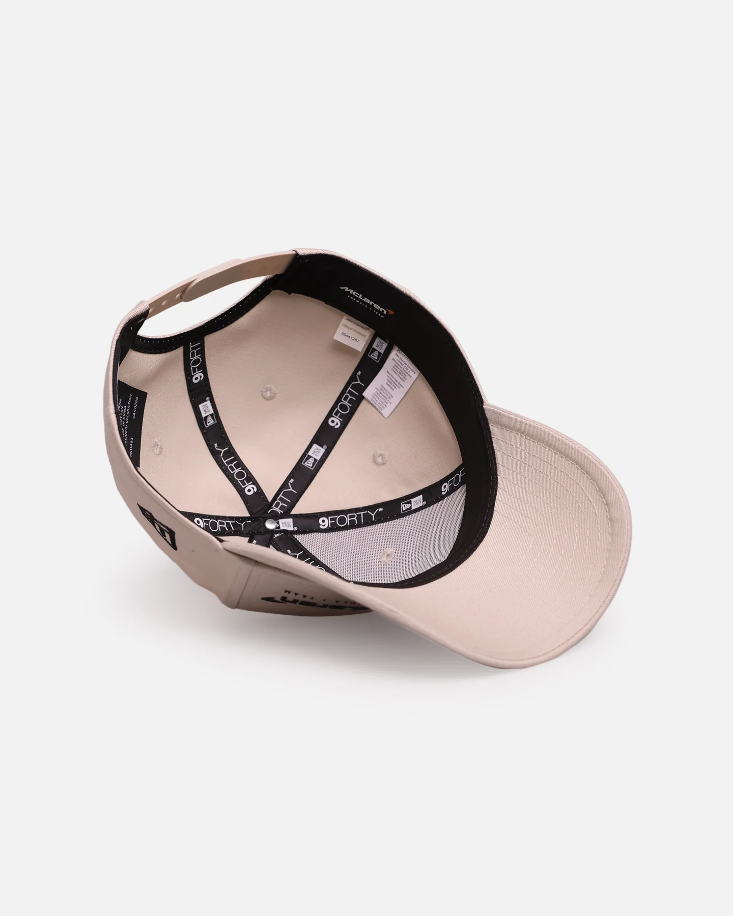 New Era X Mclaren 'Essential' 9FORTY Casual Snapback Light Beige - Image 6