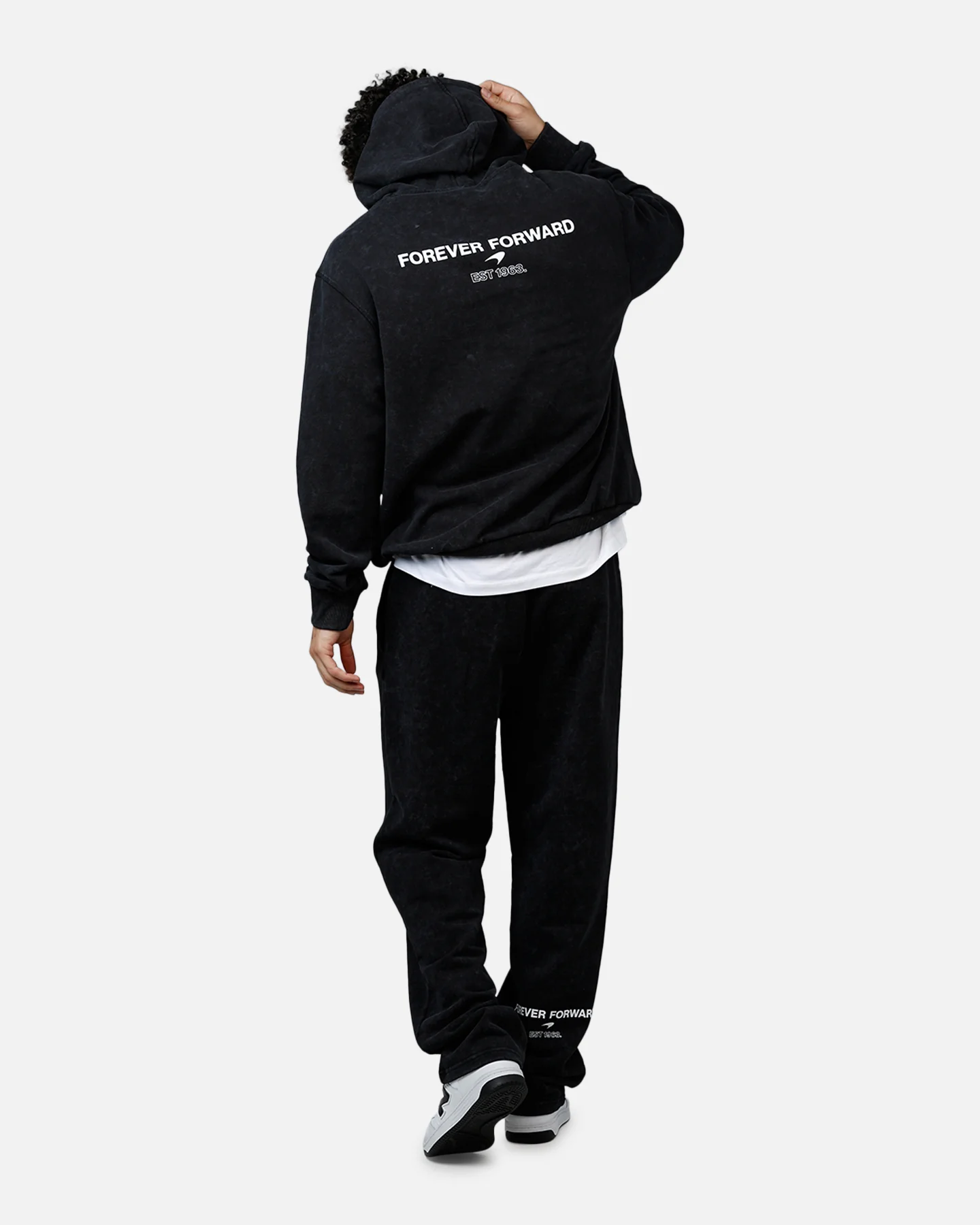 New Era X Mclaren Hoodie Black - Image 6