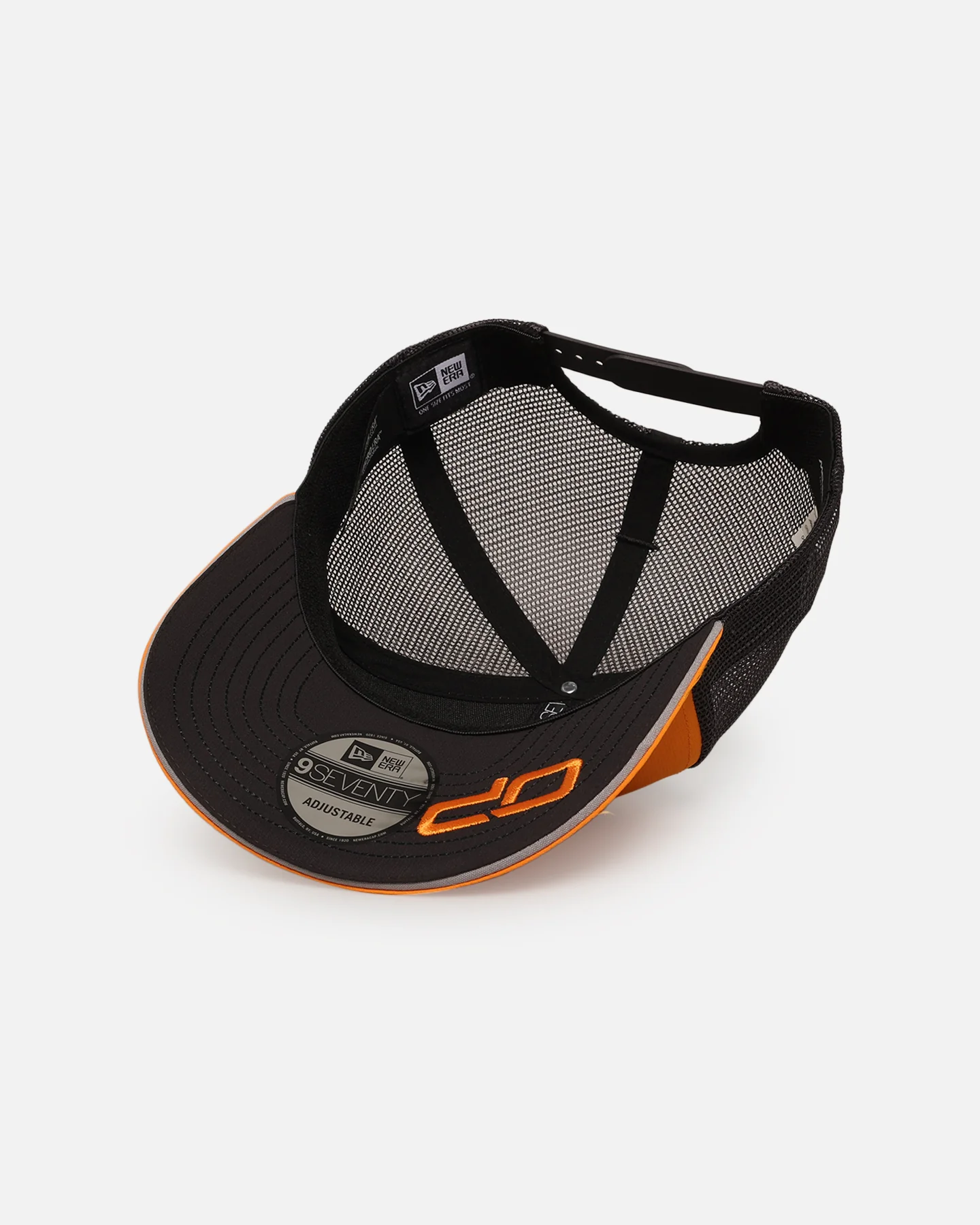 New Era X McLaren Racing Piastri 9SEVENTY Trucker Snapback Medium Orange - Image 6