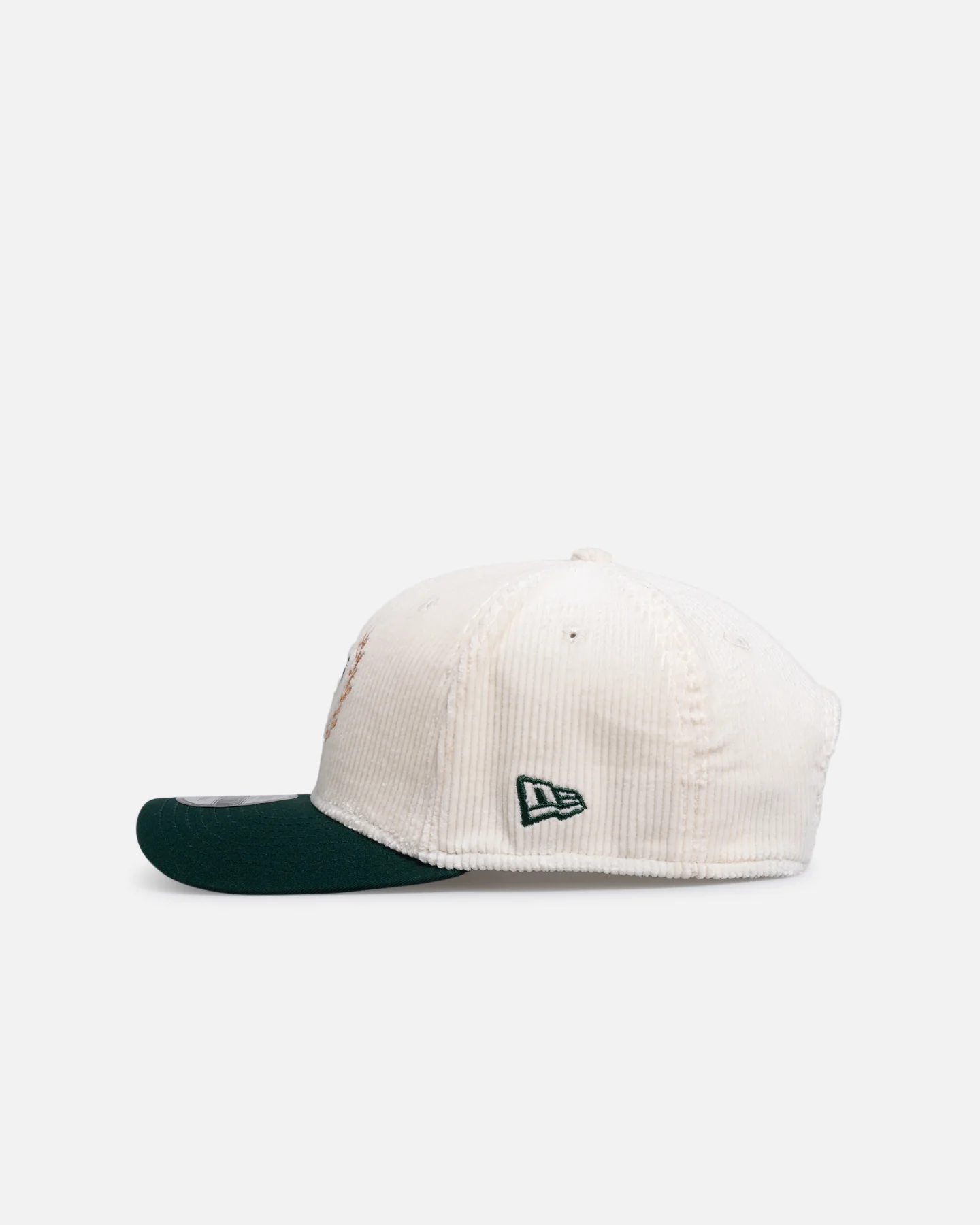 New Era X Mclaren Racing 9SEVENTY Stretch Corduroy Snapback White - Image 4