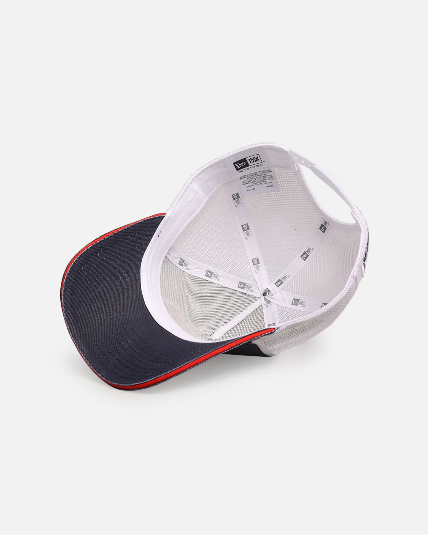 New Era X Red Bull Racing F1 9FORTY A-Frame Trucker Snapback Dark Blue - Image 6