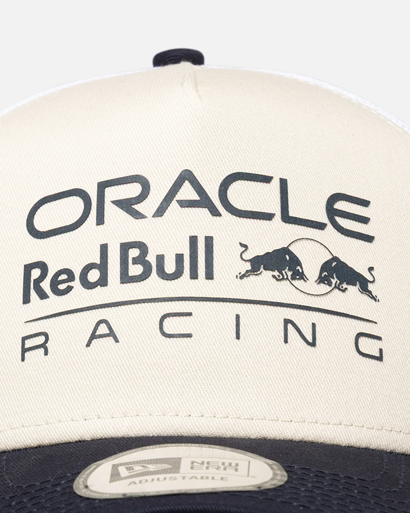 New Era X Red Bull Racing F1 'Seasonal' 9FORTY A-Frame Snapback Light Beige - Image 5