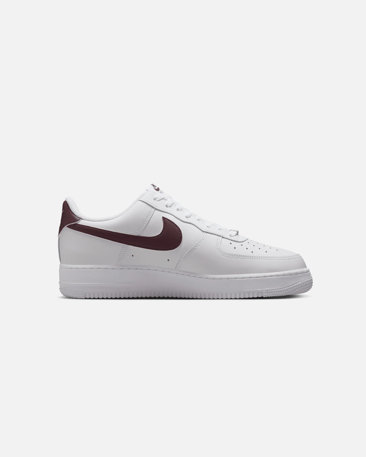 Nike Air Force 1 '07 Essentials White/Burgundy - Image 4