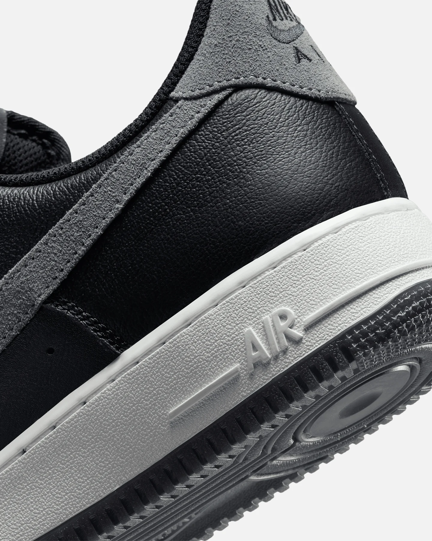 Nike Air Force 1 '07 LV8 Black/Smoke Green - Image 8