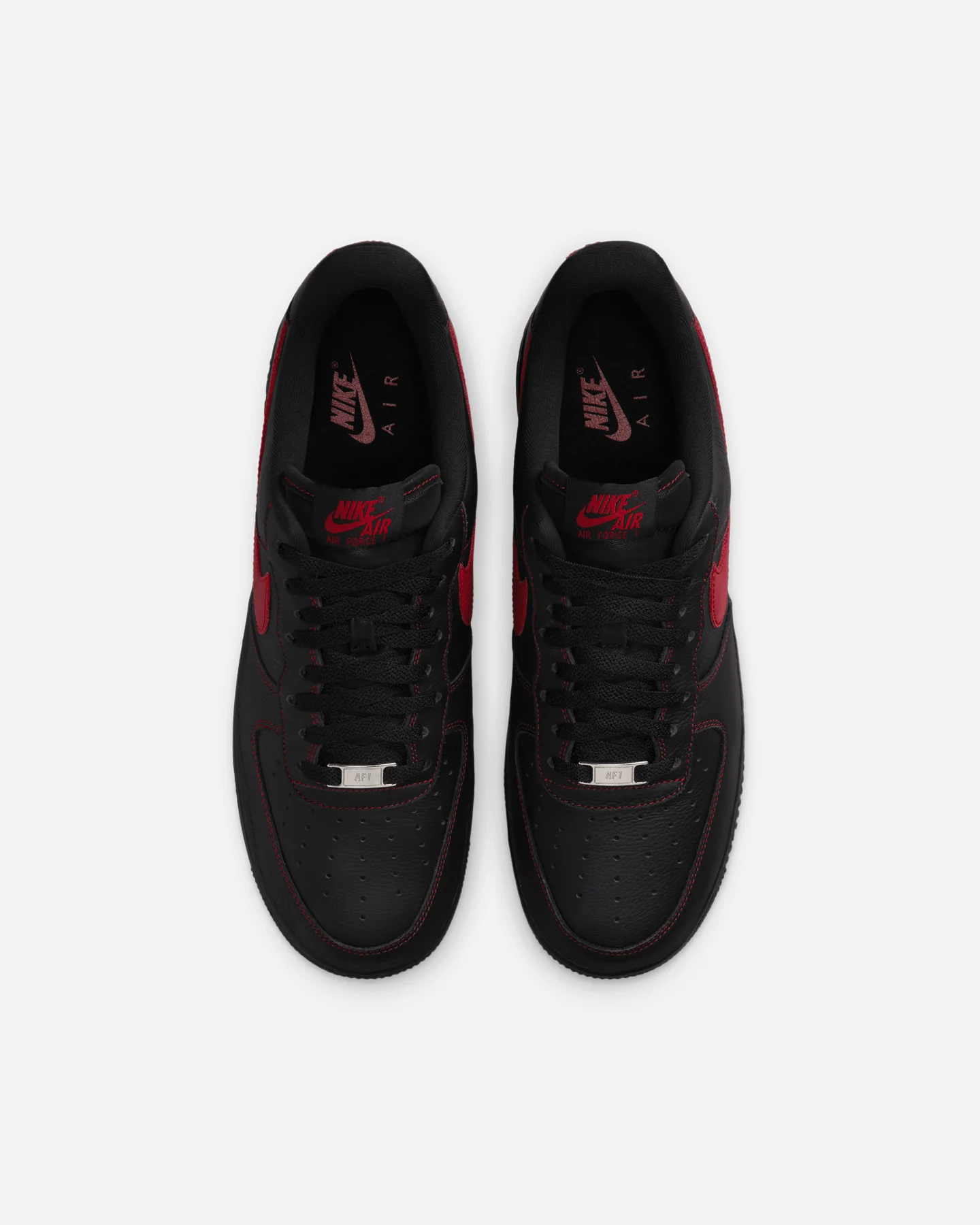 Nike Air Force 1 '07 LV8 Black/University Red - Image 7