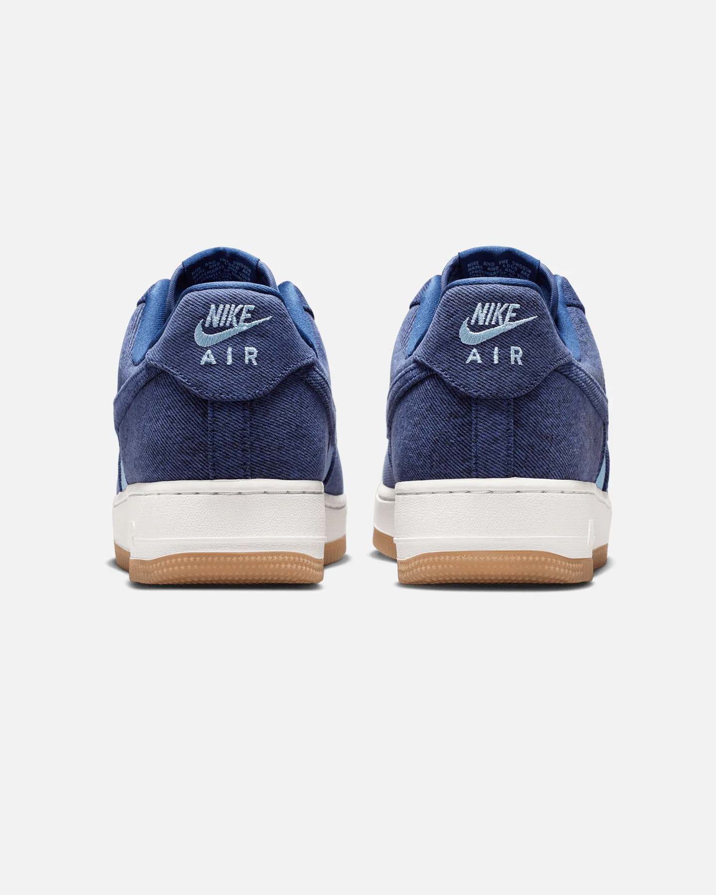 Nike Air Force 1 '07 LV8 "Denim" Navy - Image 3
