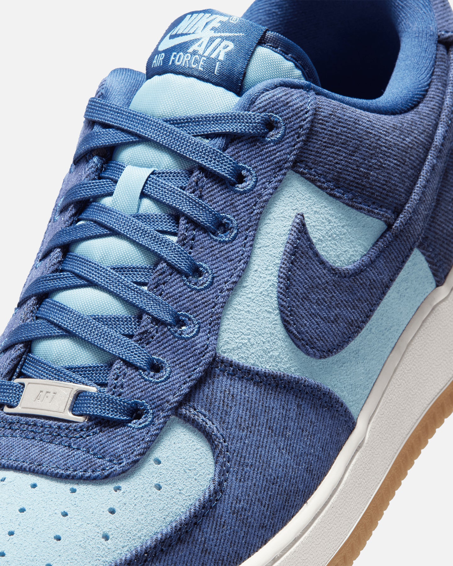 Nike Air Force 1 '07 LV8 "Denim" Navy - Image 6