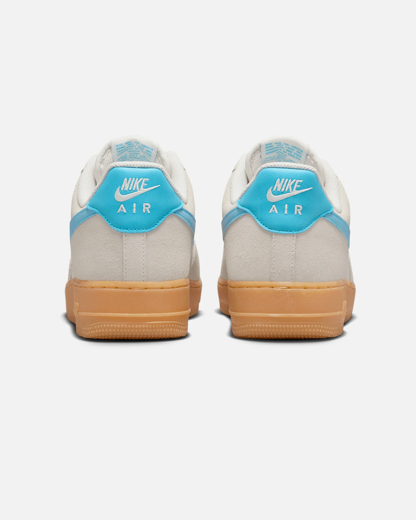 Nike Air Force 1 '07 LV8 Phantom/Baltic Blue Gum Yellow - Image 3