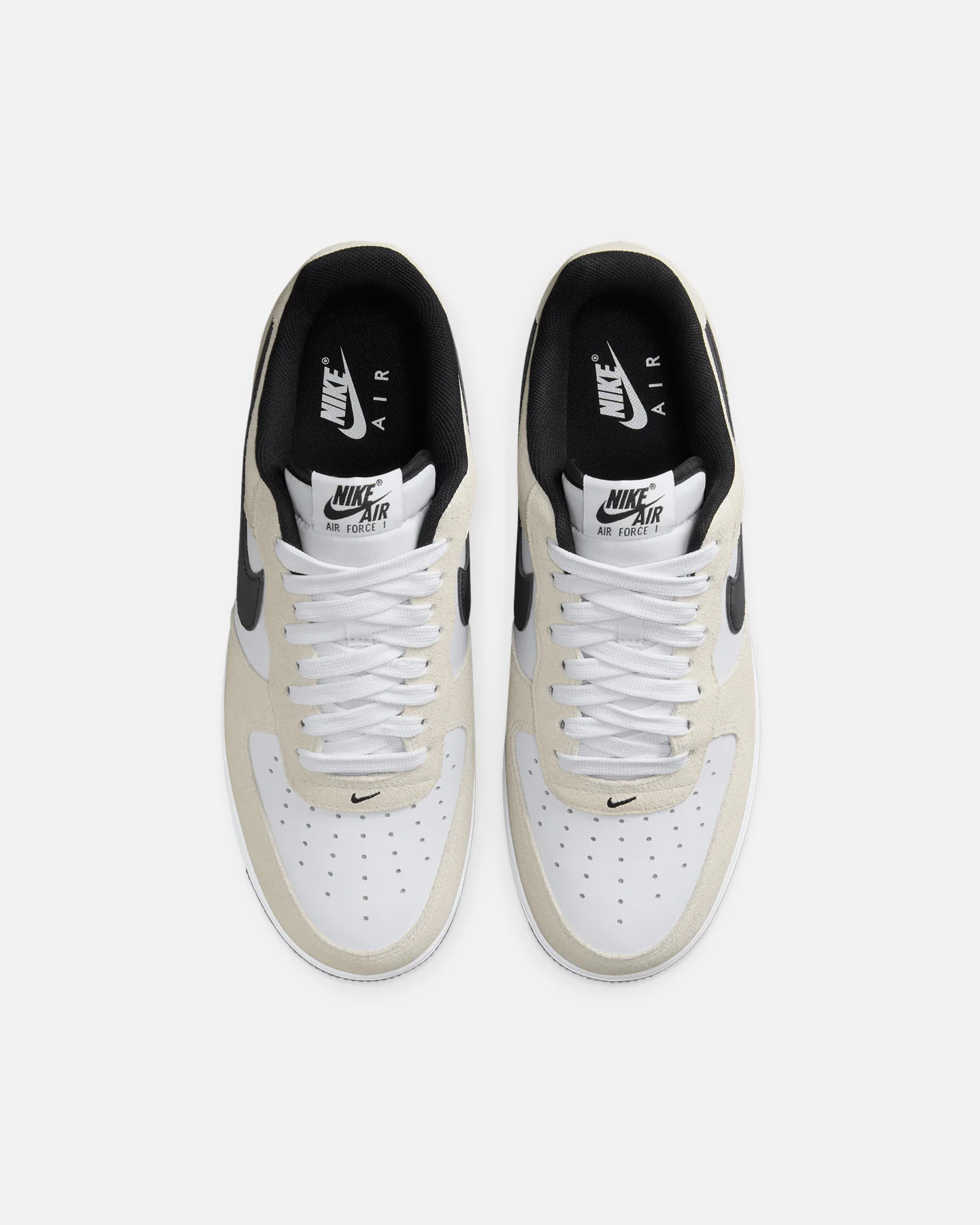 Nike Air Force 1 '07 LV8 White/White-Black - Image 7