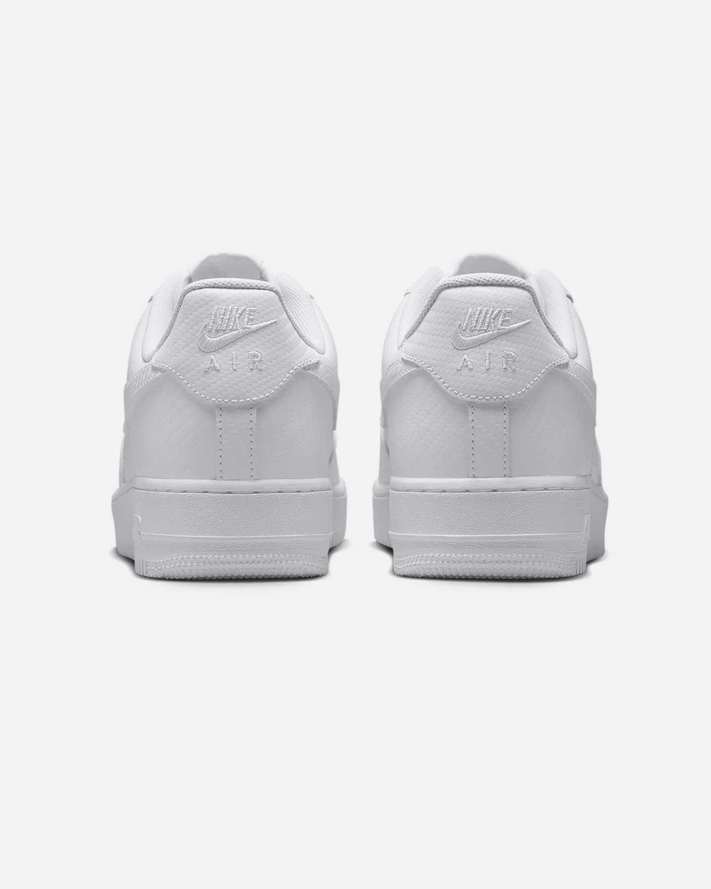 Nike Air Force 1 '07 Texture "Carbon Fibre" White/White - Image 3