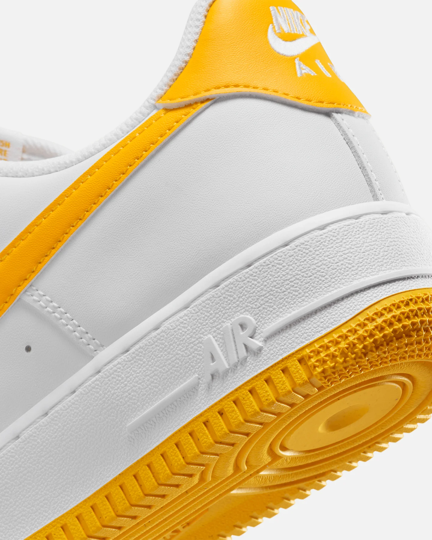 Nike Air Force 1 '07 White/University Gold - Image 8