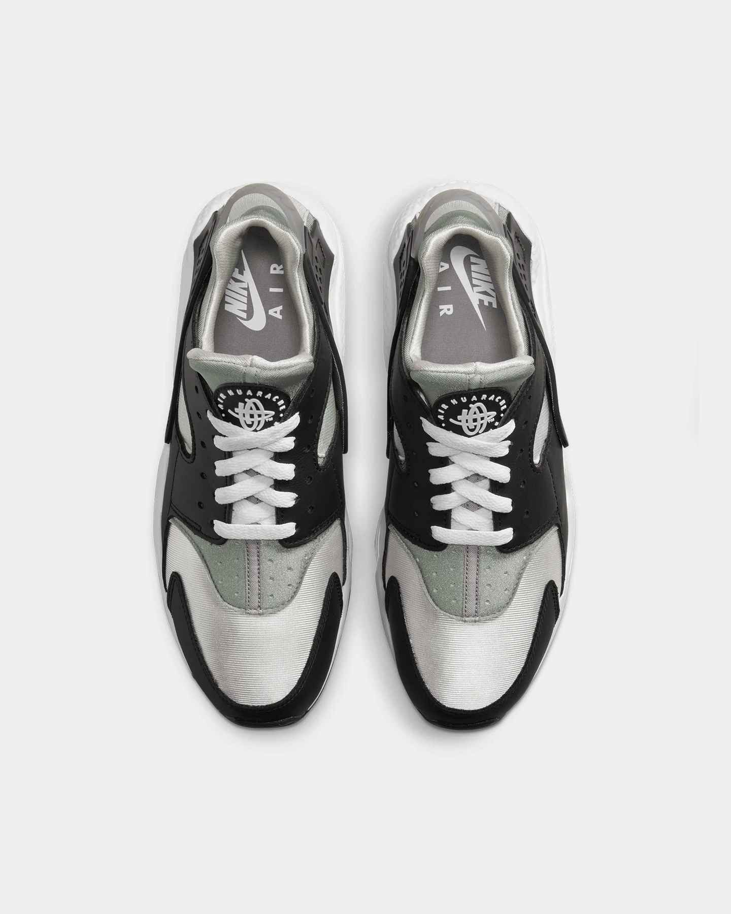Nike Air Huarache Black/White-Neutral - Image 7