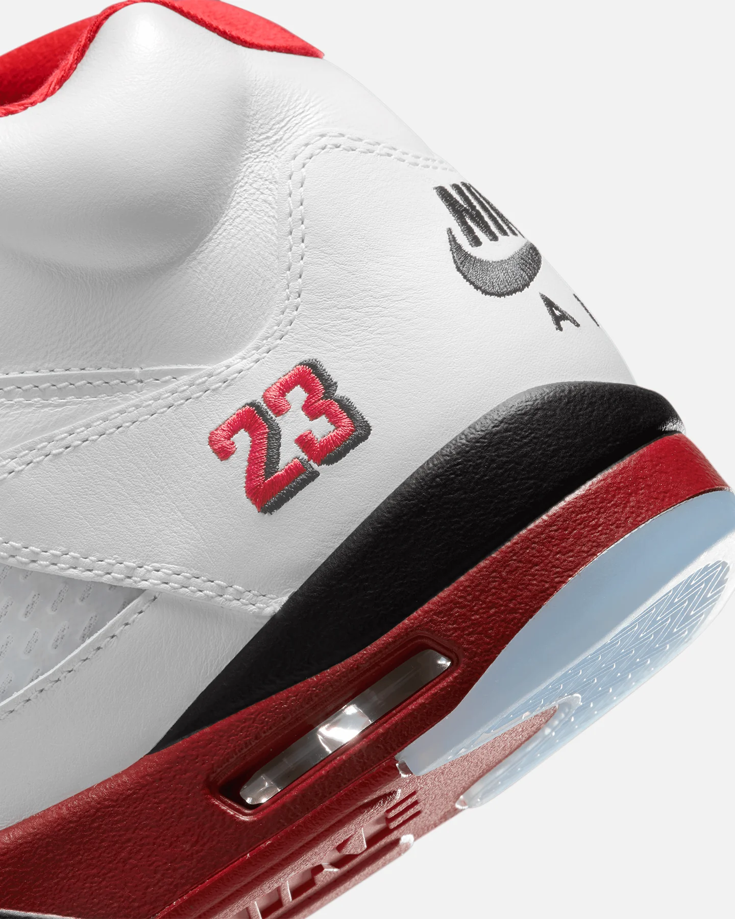 Jordan Air Jordan 5 Retro OG "Fire Red" White/Fire Red - Image 8