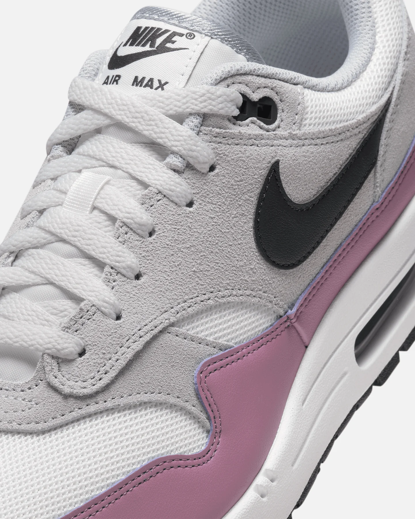 Nike Air Max 1 Essential Summit White/Dk Smoke Grey-Wolf Grey - Image 6