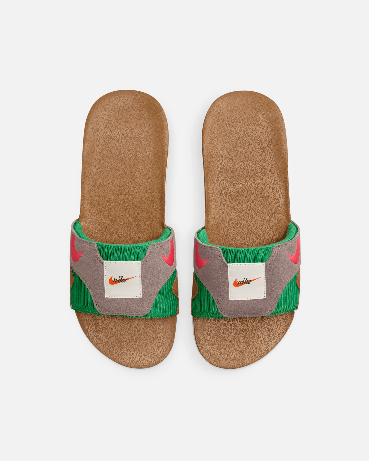 Nike Air Max 1 Slides Ale Brown - Image 2