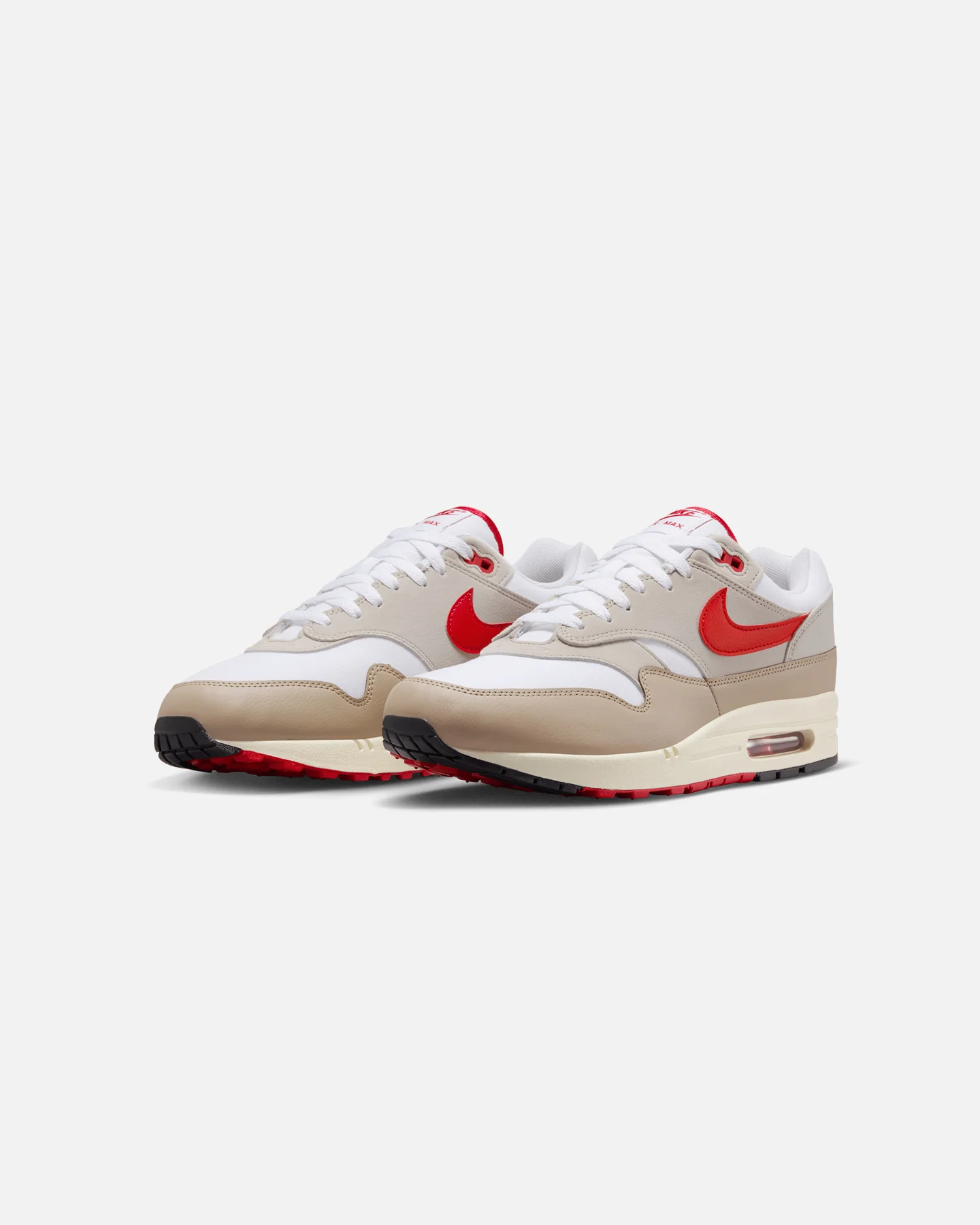 Nike Air Max 1 White/University Red - Image 2