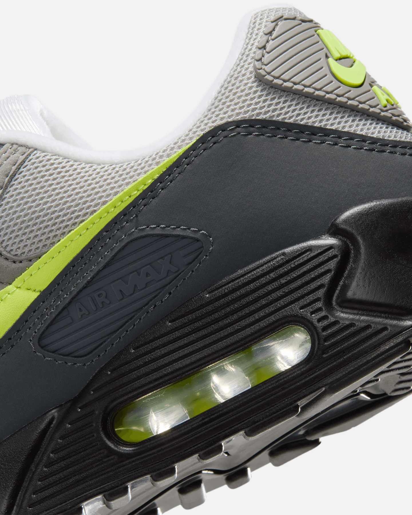 Nike Air Max 90 Black/Yellow - Image 8