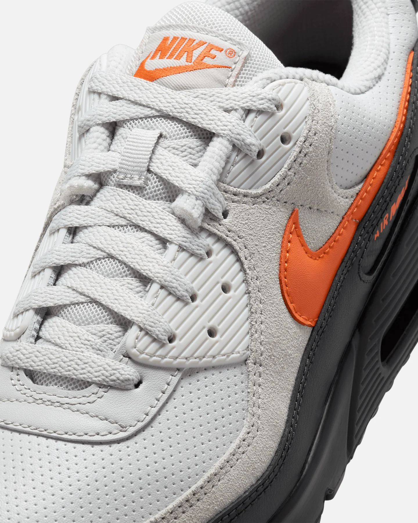 Nike Air Max 90 Grey/Orange - Image 6