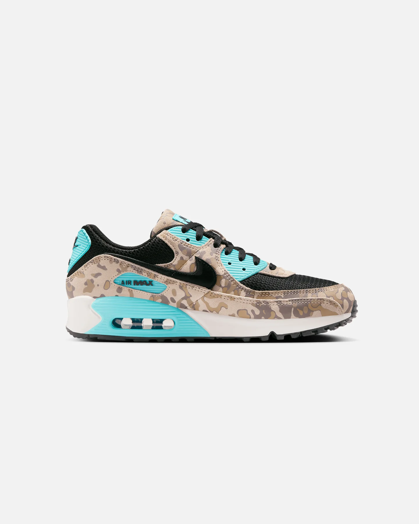 Nike Air Max 90 Premium "Camo" Sanddrift/Black-Aurora Green - Image 4