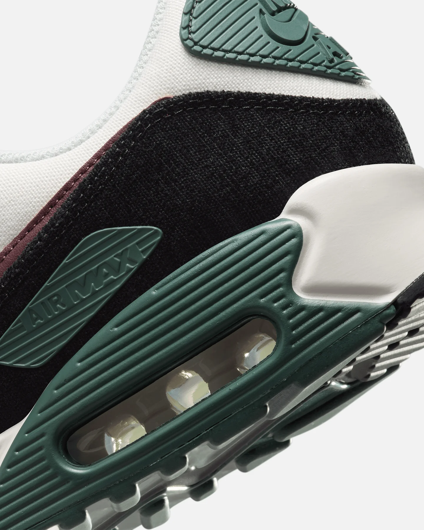 Nike Air Max 90 Premium Phantom/Burgundy - Image 8