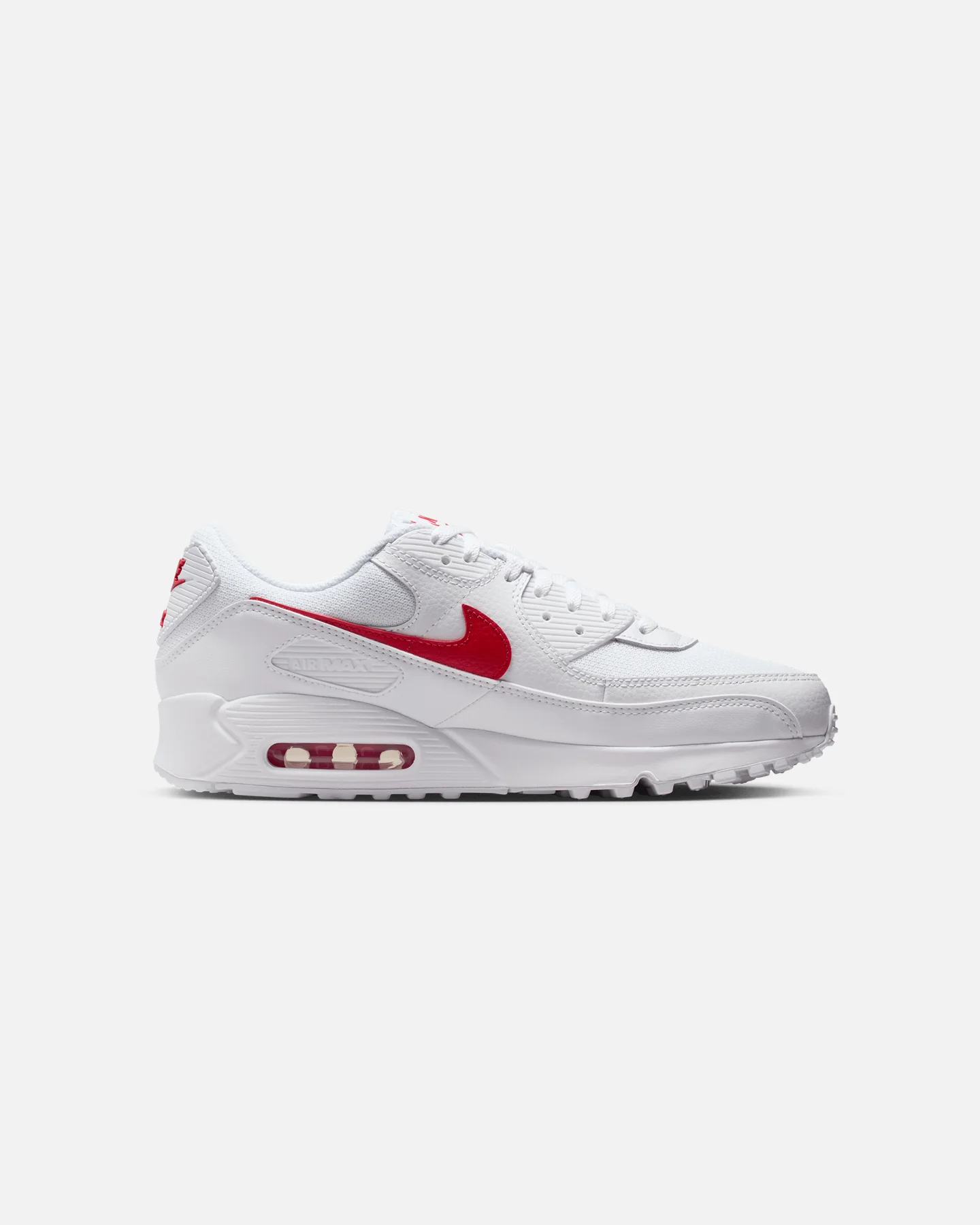 Nike Air Max 90 White/Red - Image 4