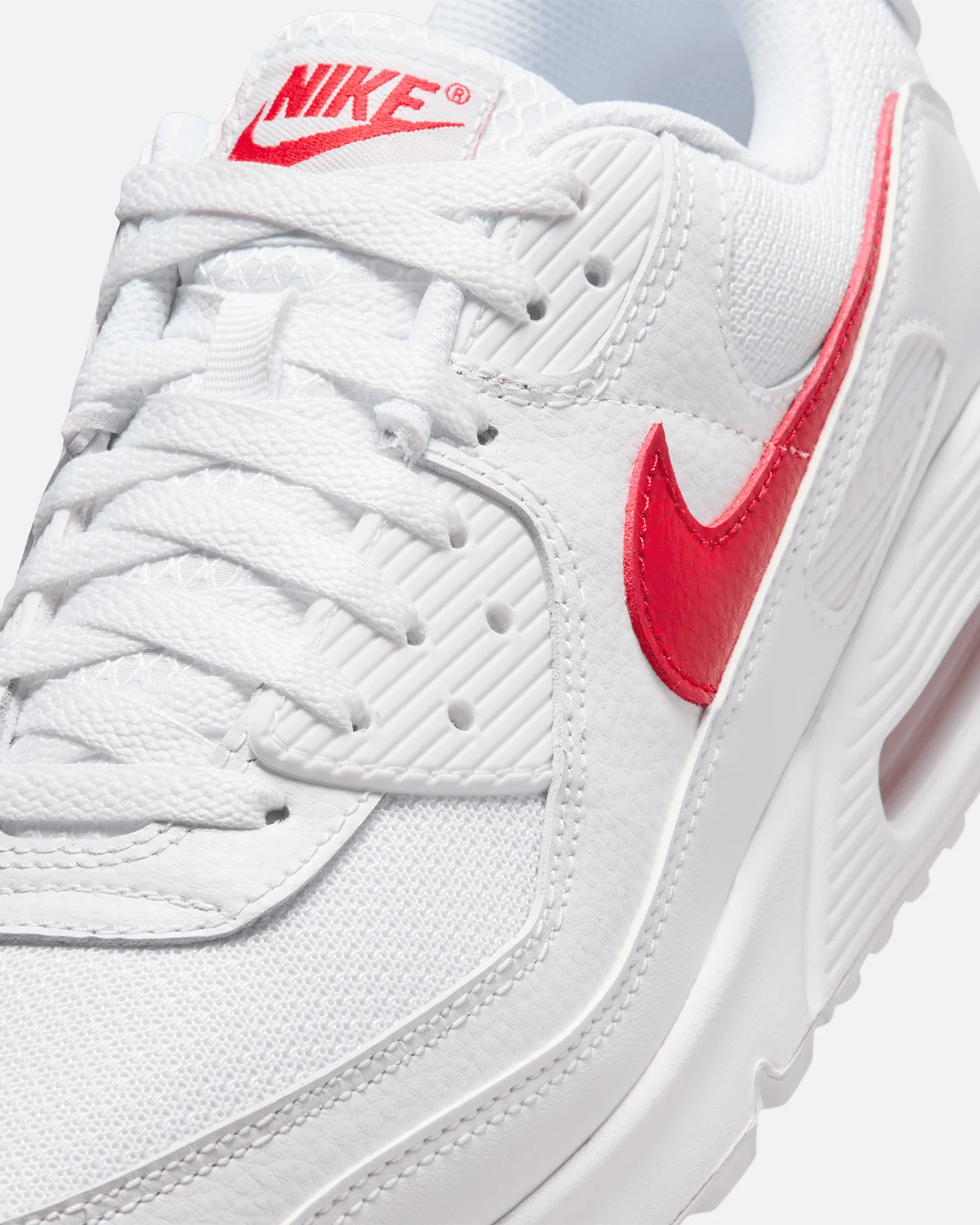 Nike Air Max 90 White/Red - Image 6