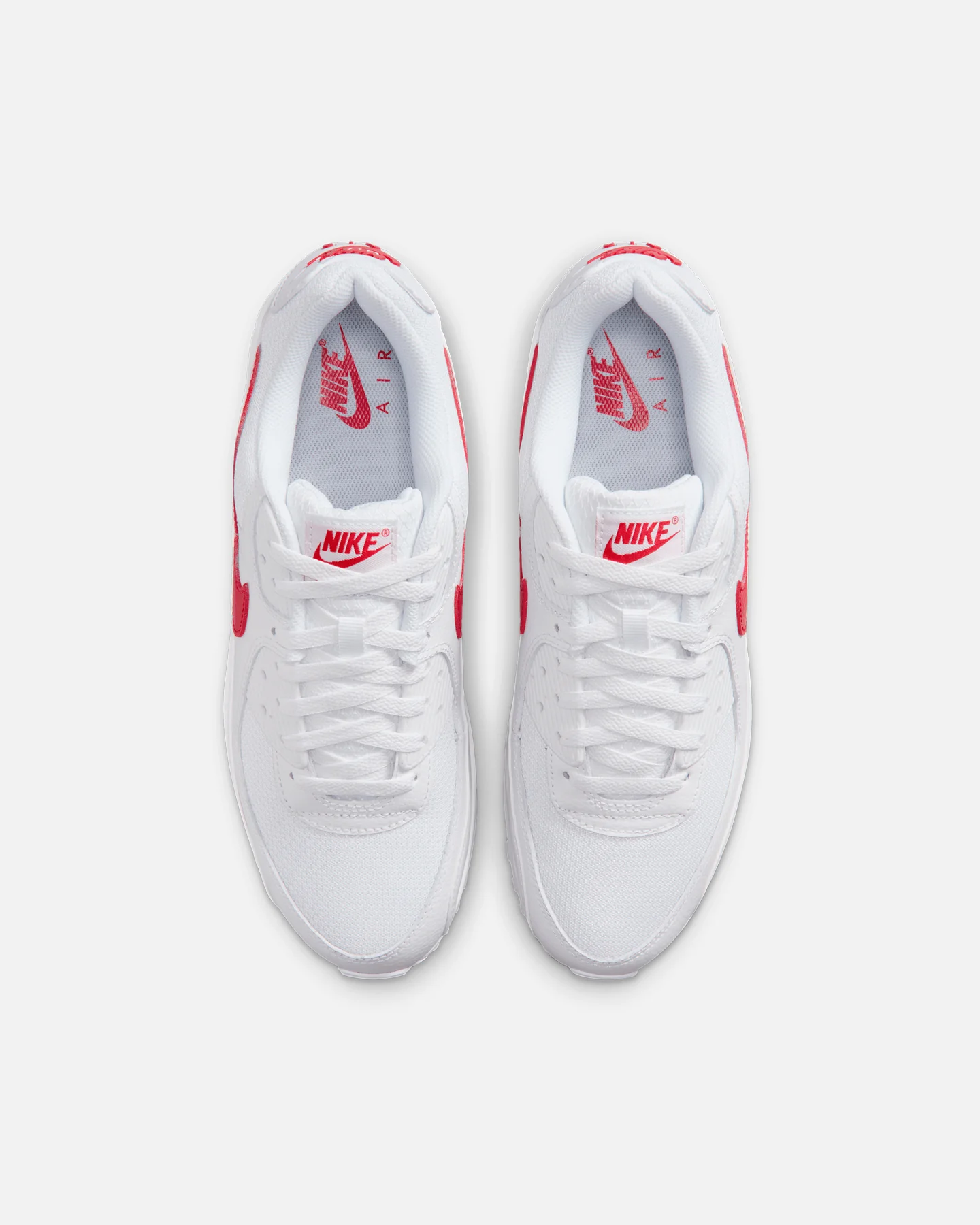 Nike Air Max 90 White/Red - Image 7