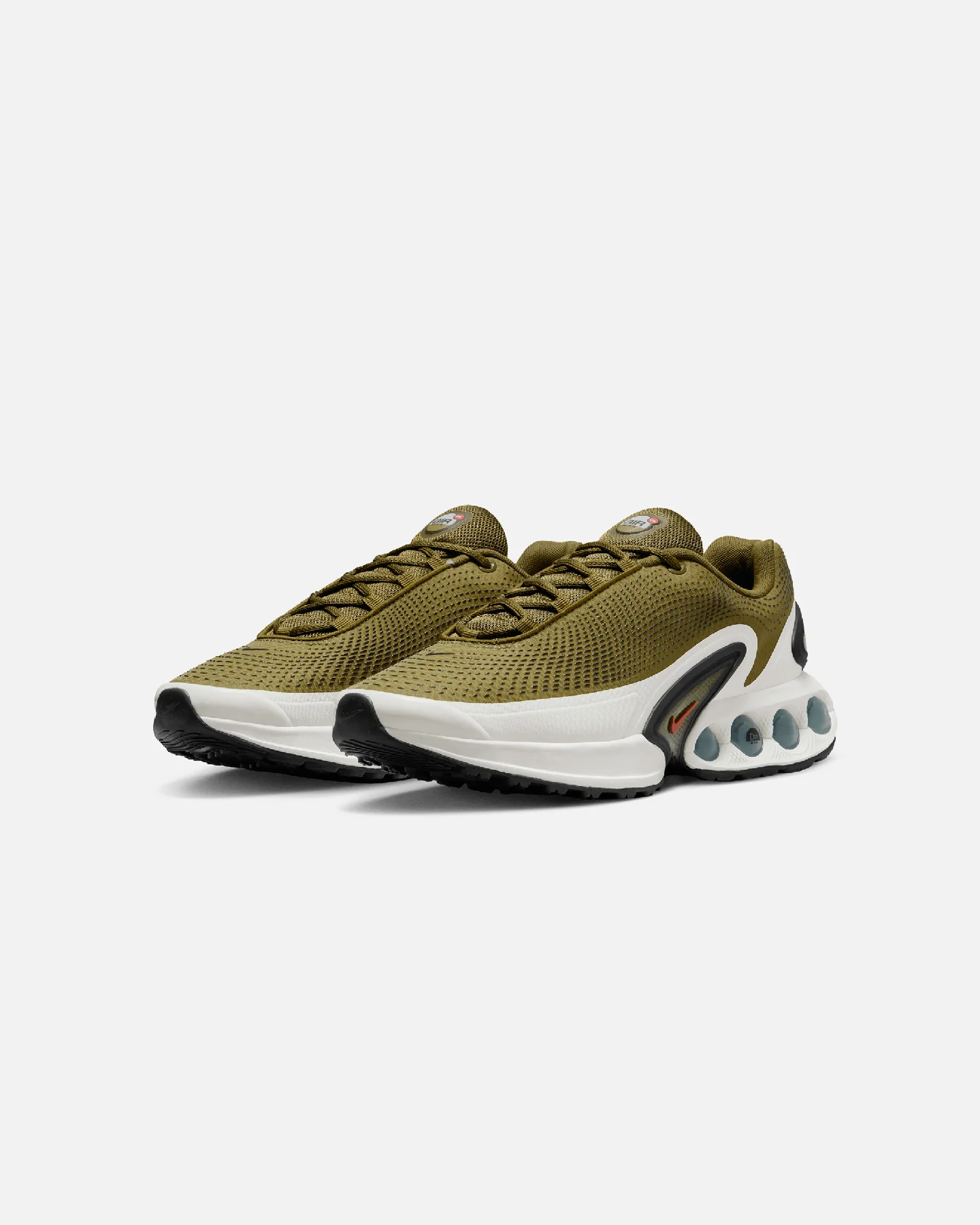 Nike Air Max DN "Olive Flak" Olive Flak/Gym Red - Image 2