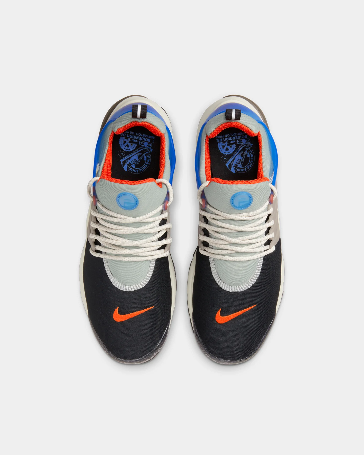Nike Air Presto PRM Black/Team Orange - Image 7