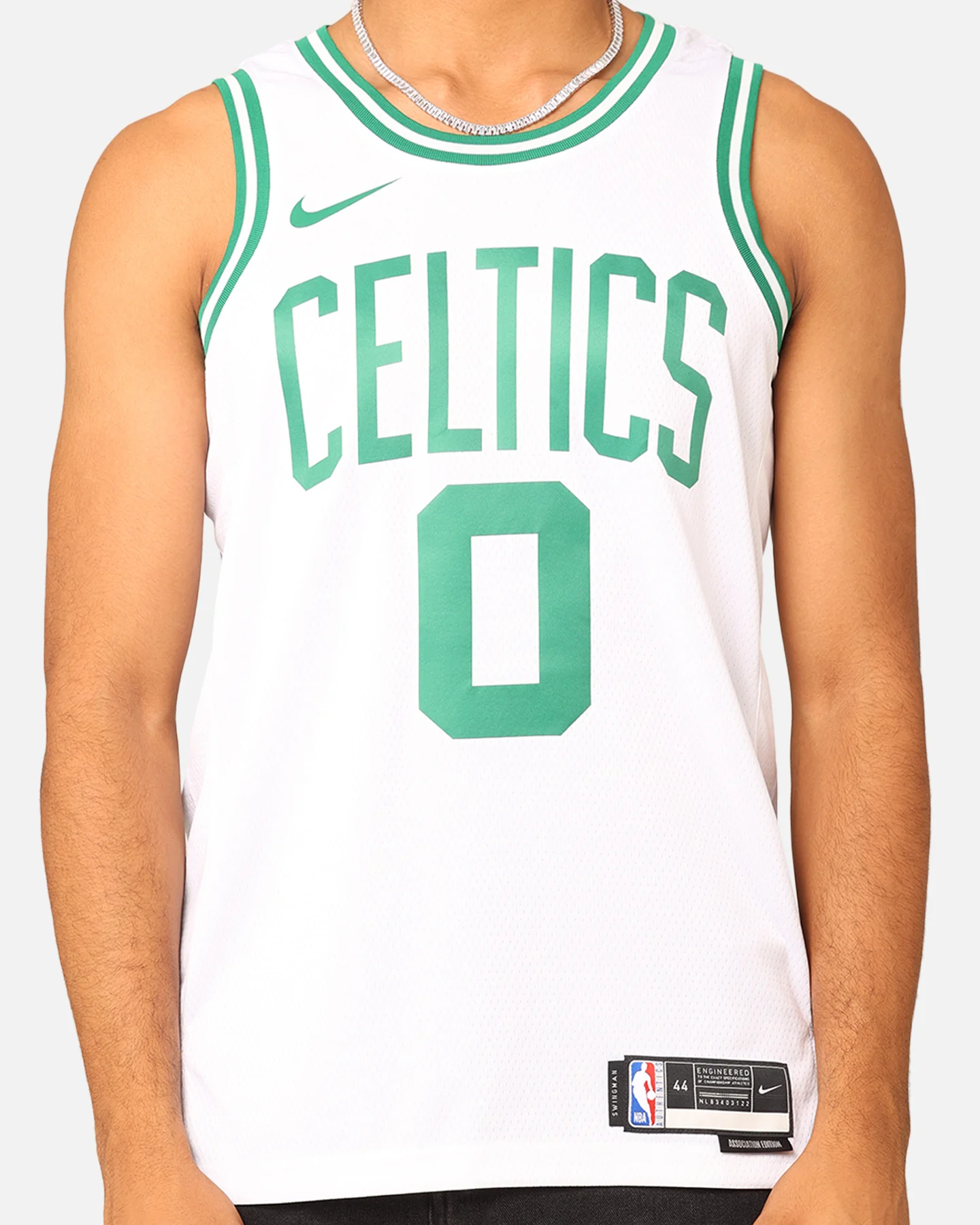 Nike Boston Celtics Jayson Tatum Association Edition 2022/23 Dri-FIT Swingman Jersey White - Image 4