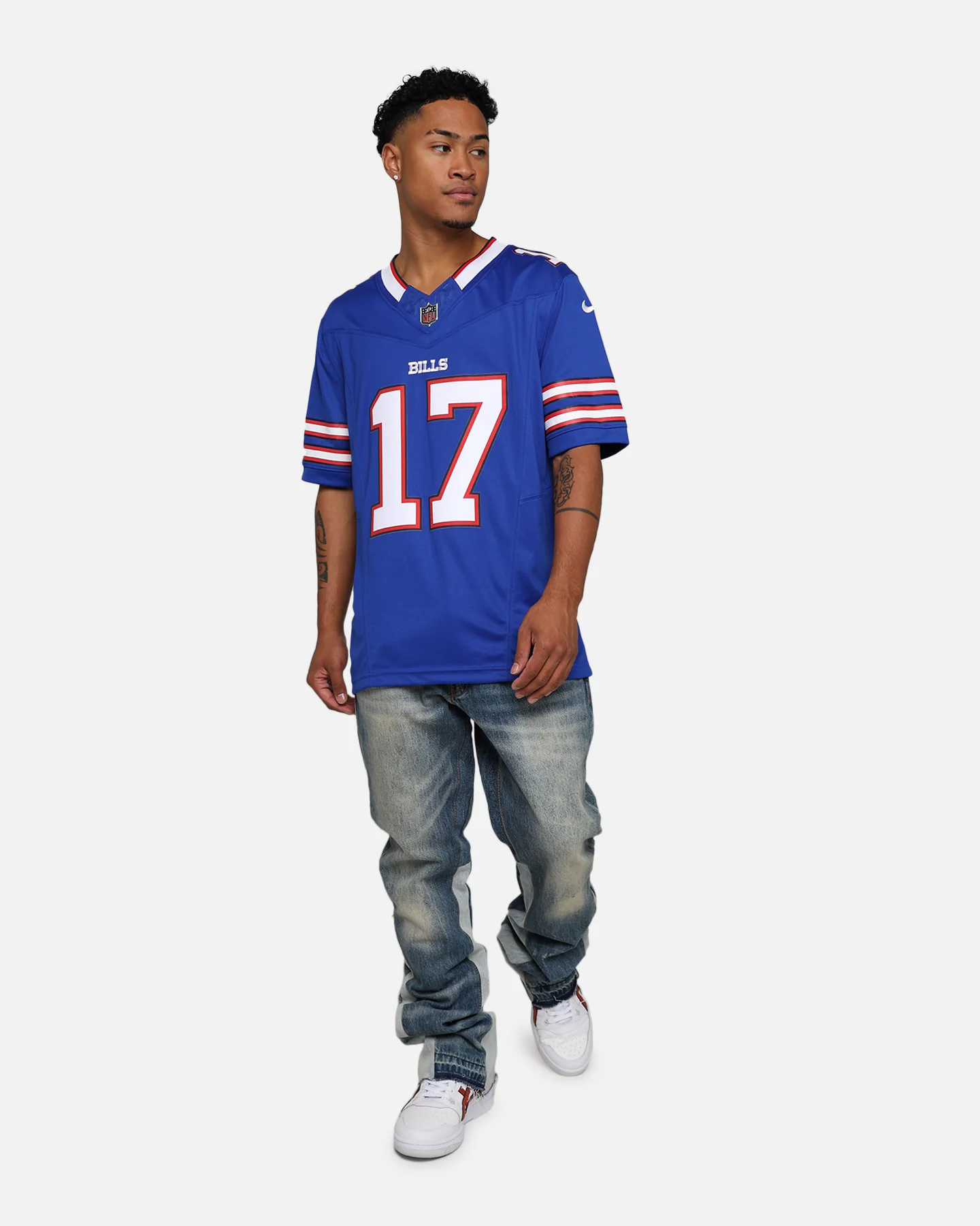 Nike Buffalo Bills Josh Allen #17 Limited Jersey Old Royal - Image 3