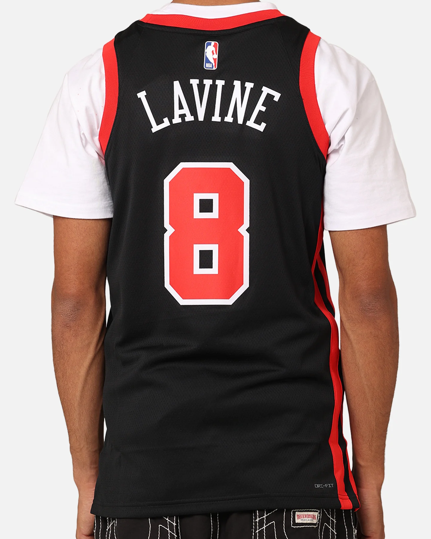 Nike Chicago Bulls Zach LaVine Dri-FIT Swingman Jersey Black - Image 5