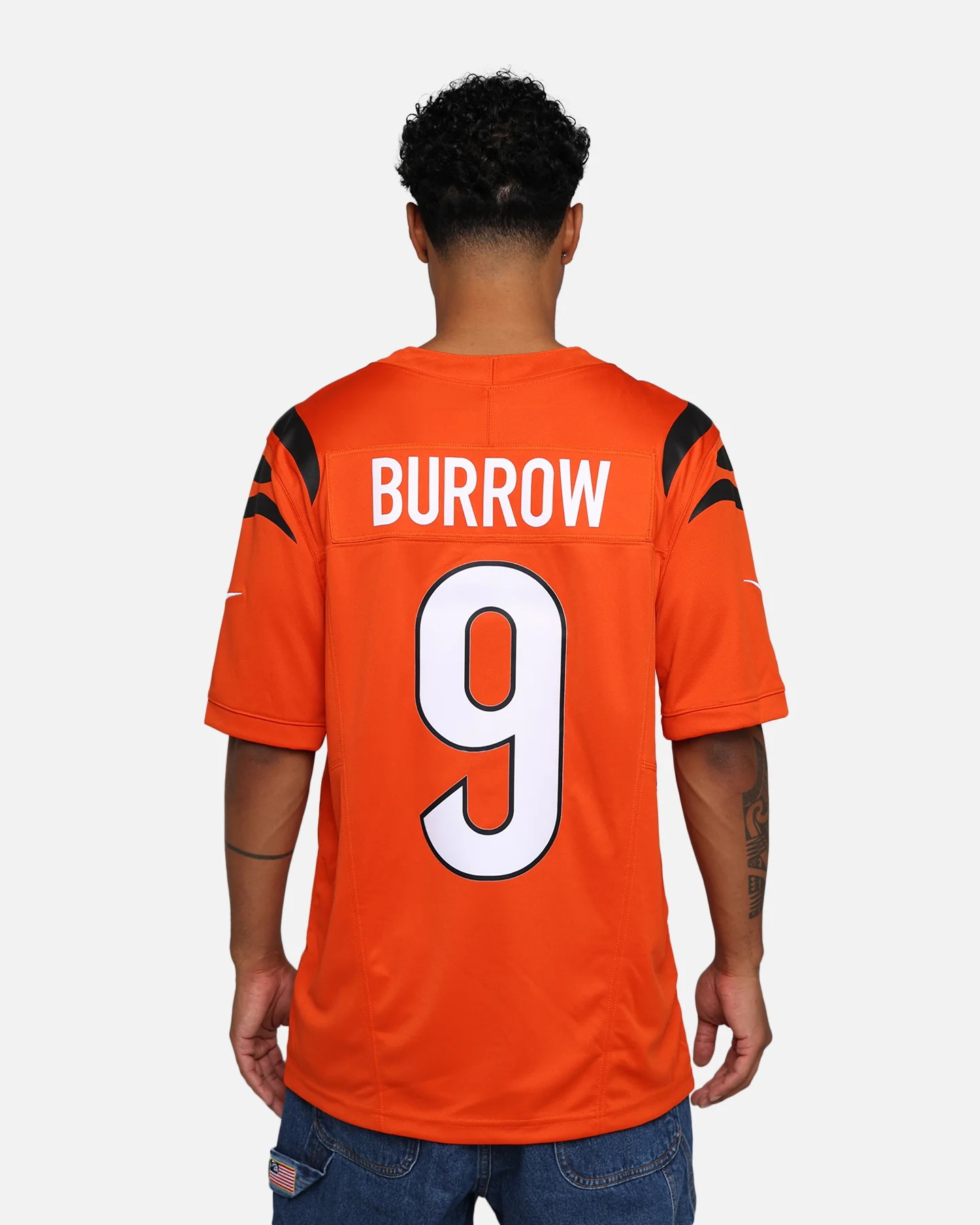 Nike Cincinnati Bengals Joseph Burrow #9 Limited Jersey University Orange - Image 5