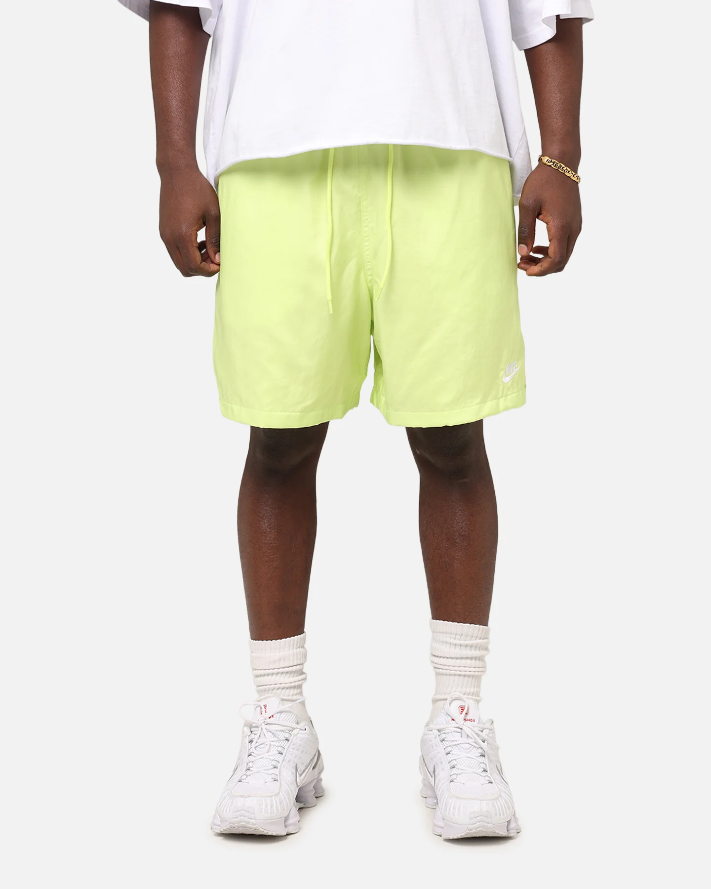 Nike Club Flow Shorts Lemon - Image 6