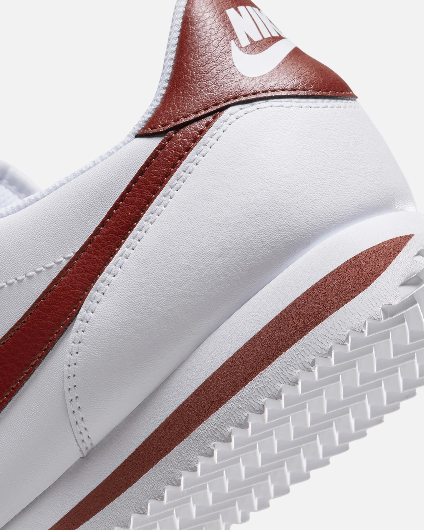 Nike Cortez White/Dark Pony - Image 8