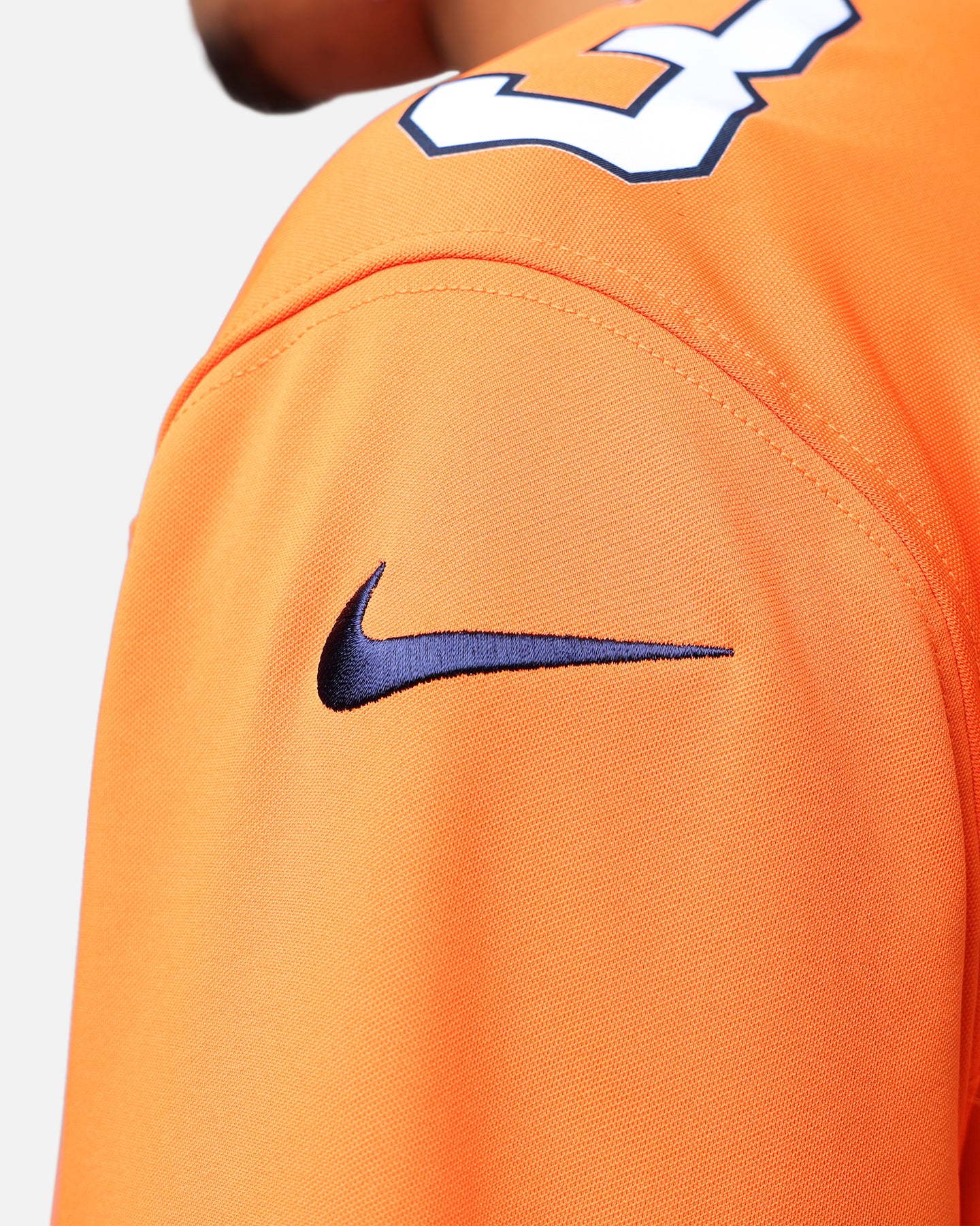 Nike Denver Broncos Russell Wilson #3 Limited Jersey Brilliant Orange - Image 10