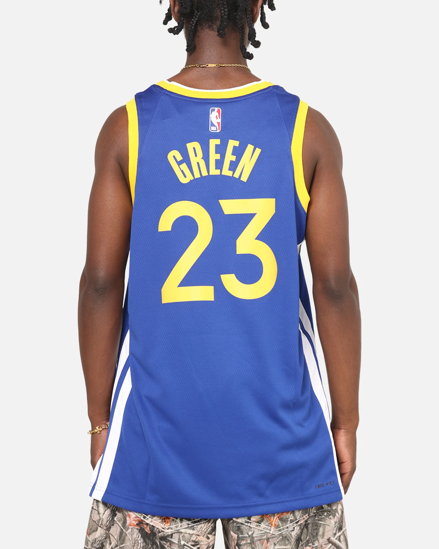 Nike Draymond Green Golden State Warriors #23 Icon Edition 2022/23 Nike Dri-FIT NBA Swingman Jersey Rush Blue - Image 2
