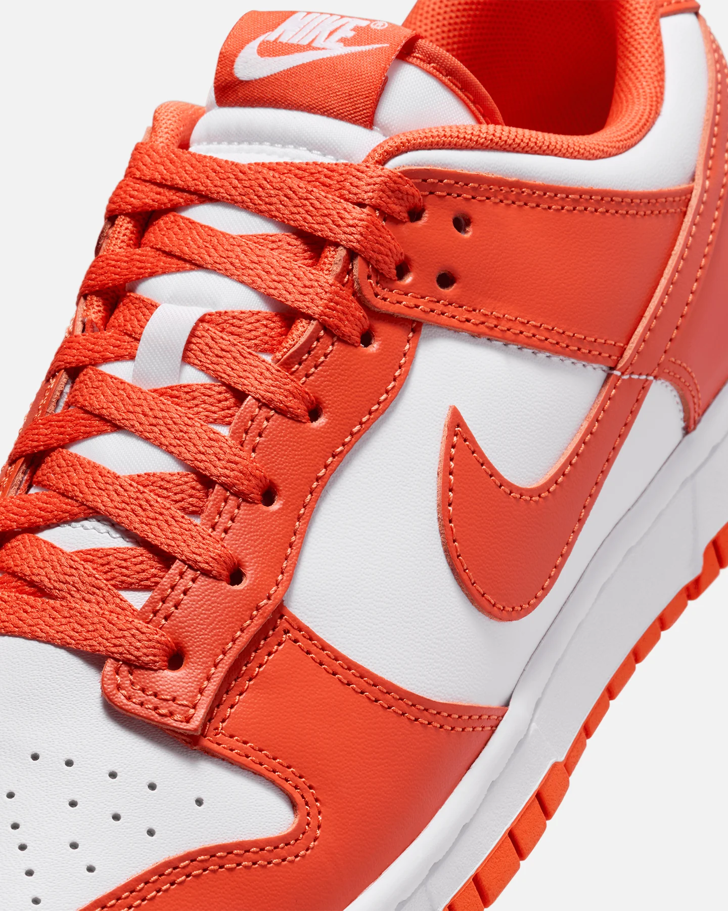 Nike Dunk Low Retro "Syracuse" White/Cosmic Clay - Image 6