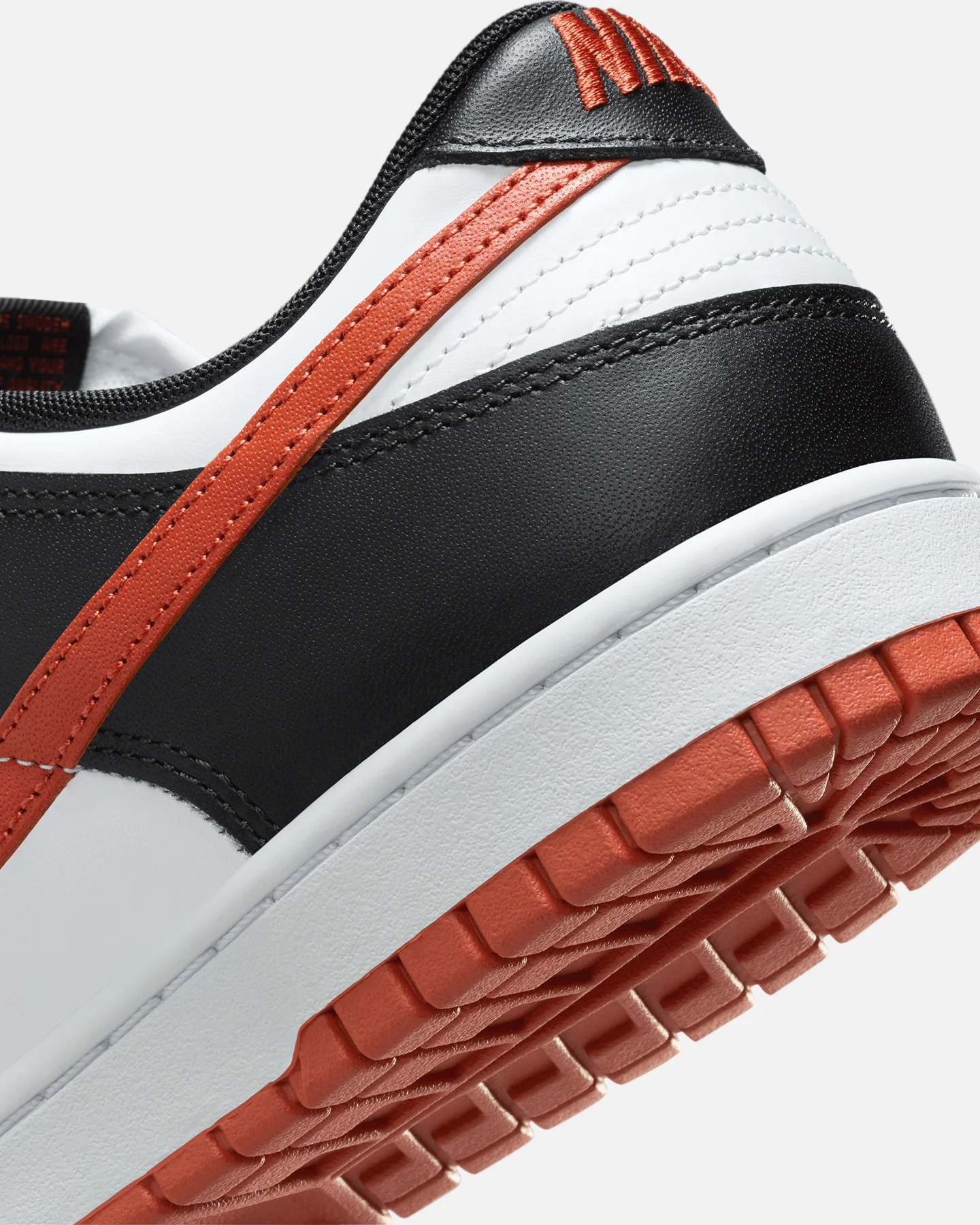 Nike Dunk Low Retro "Dragon Red" White/Dragon Red - Image 8