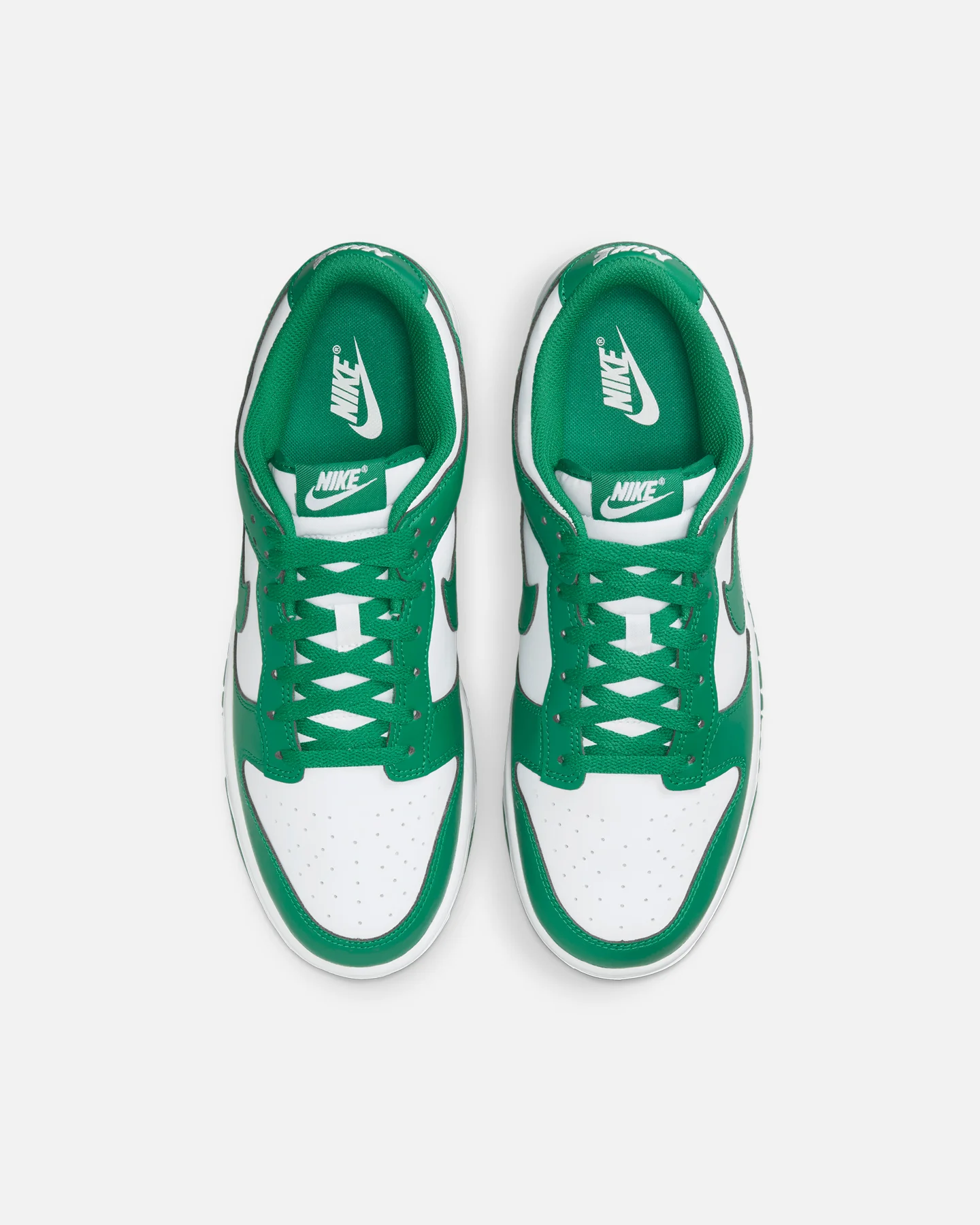 Nike Dunk Low Retro "Malachite" White/Green - Image 7