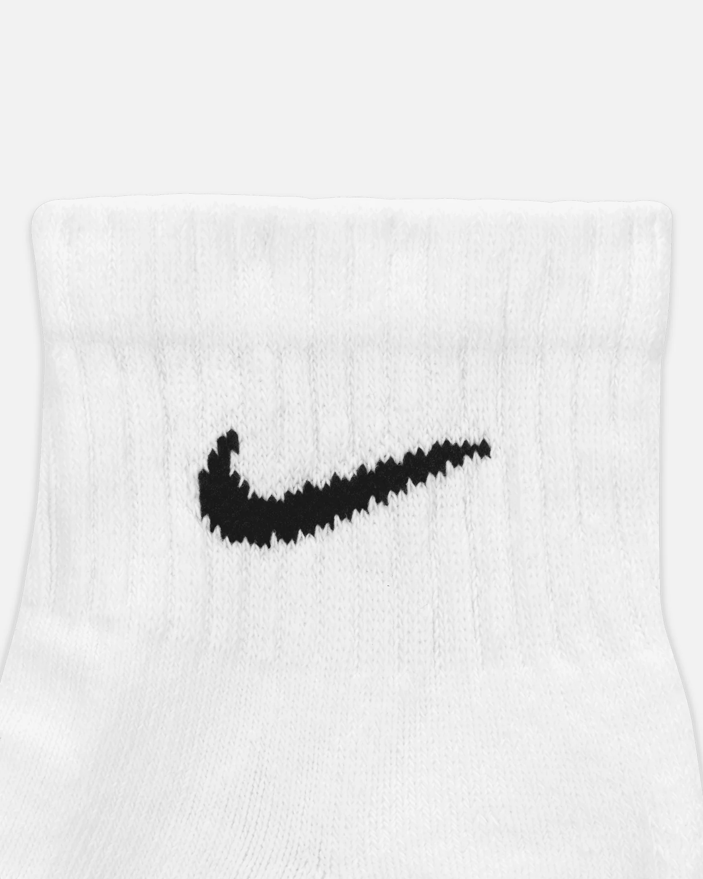 Nike Everyday Cotton Cushioned Ankle Socks 6 Pack White/Black - Image 4