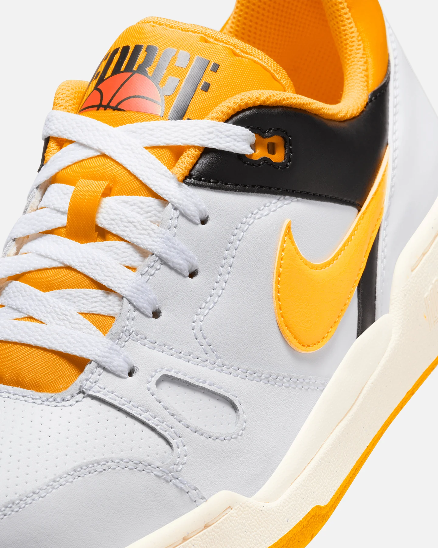 Nike Full Force Low White/Gold - Image 6