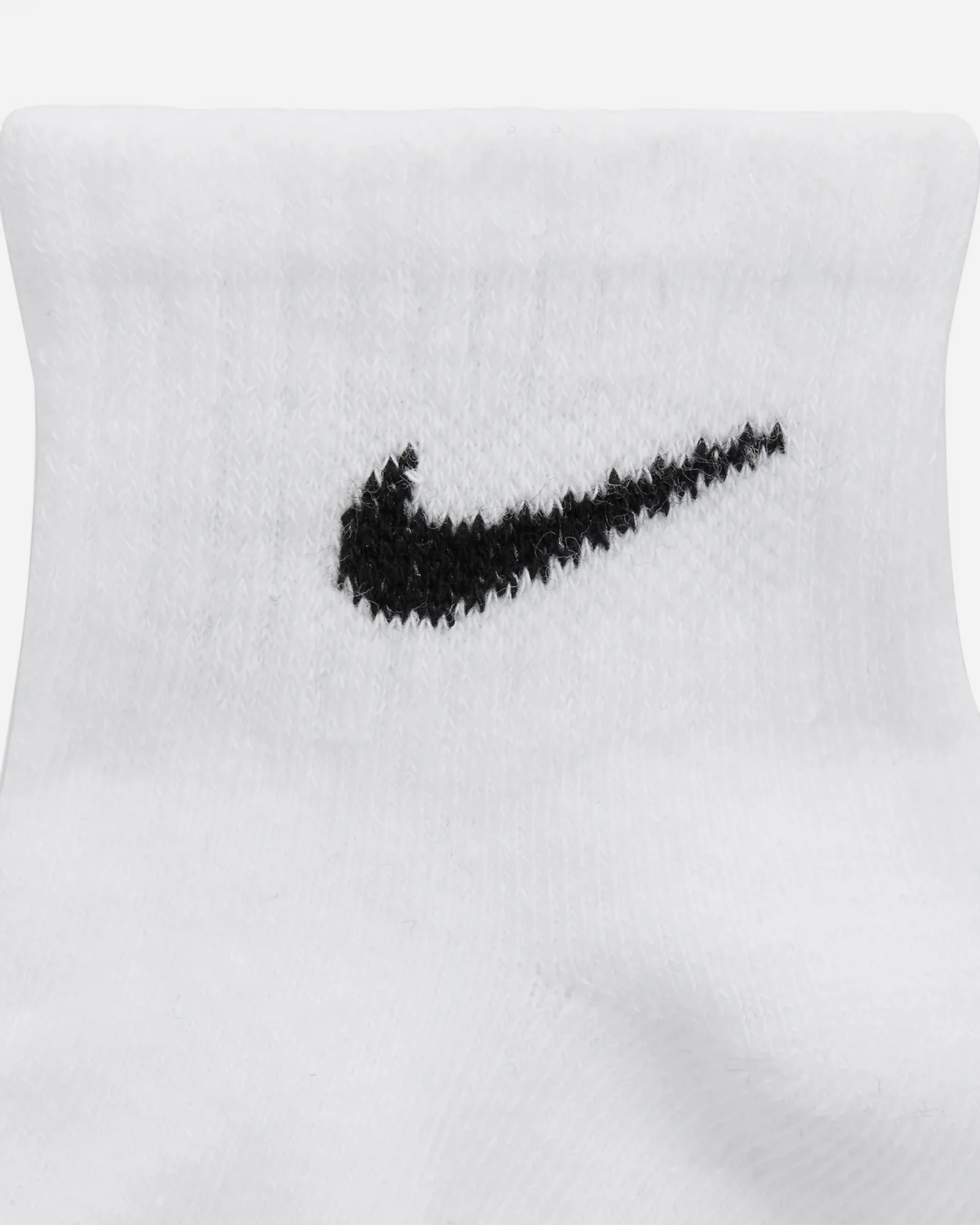 Nike Infants' Core Swoosh Ankle Gripper Socks 3 Pack Dark Grey Heather - Image 3