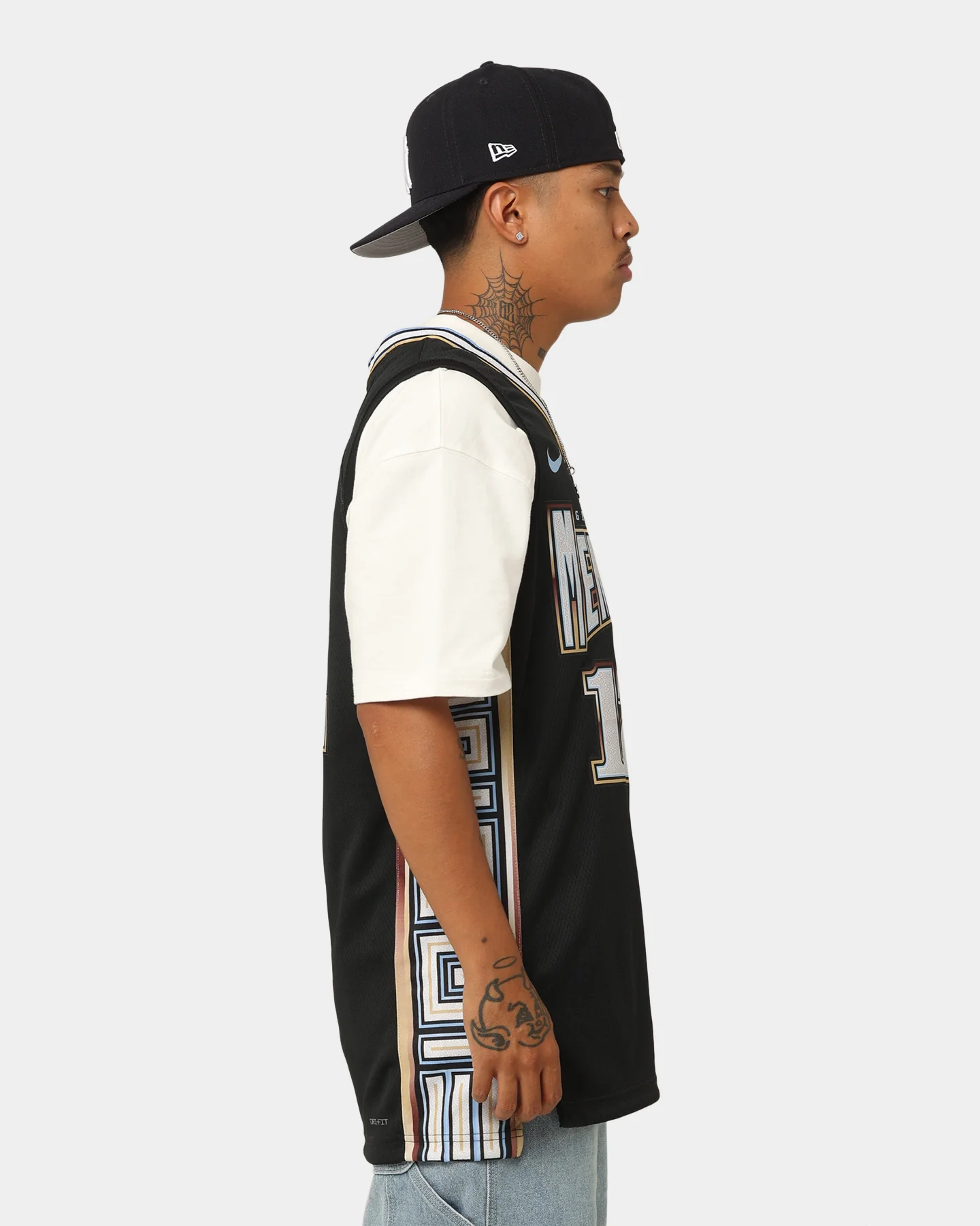Nike Ja Morant Memphis Grizzlies #12 City Edition Nike Dri-FIT NBA Swingman Jersey Black - Image 6