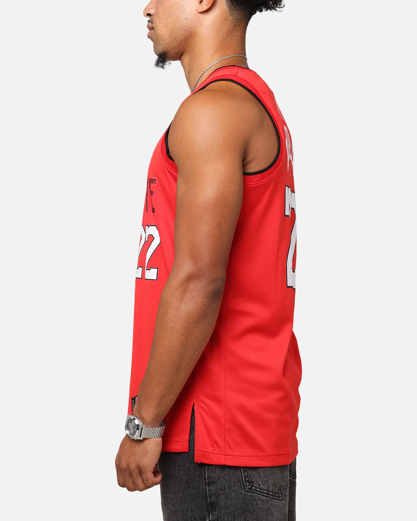 Nike Jimmy Butler Miami Heat #22 City Edition 2024/25 Nike Dri-Fit NBA Swingman Jersey University Red - Image 6