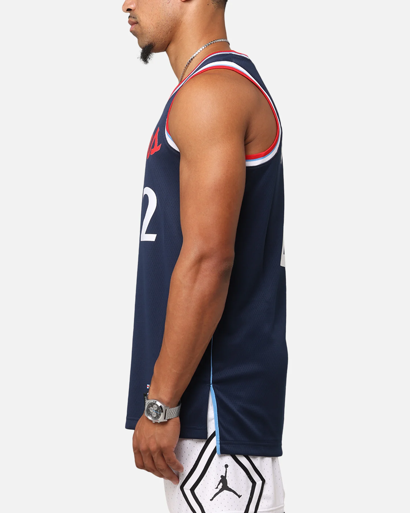 Nike Kawhi Leonard Los Angeles Clippers #2 City Edition 2024/25 Nike Dri-Fit NBA Swingman Jersey College Navy - Image 6