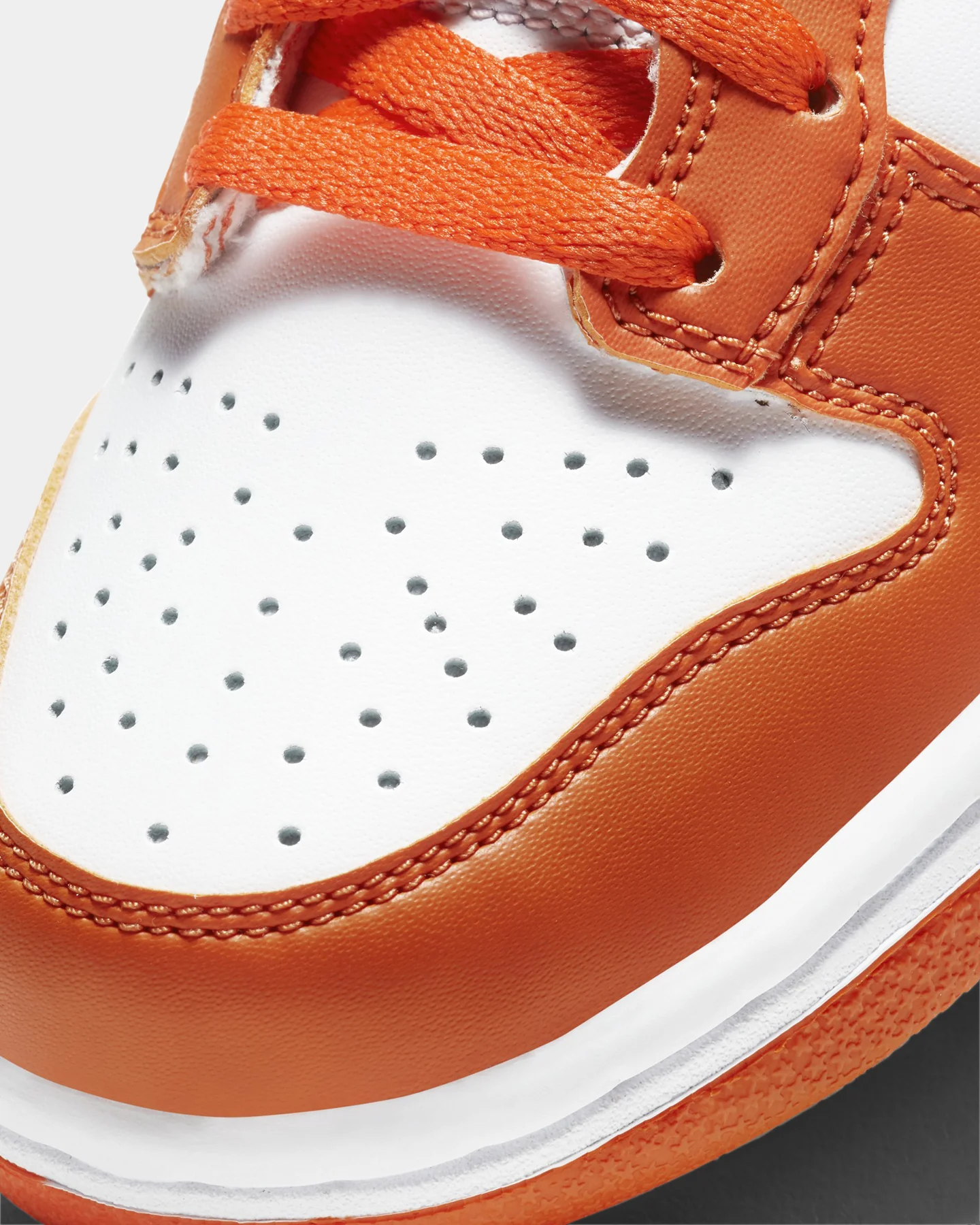 Nike Kid's Dunk High (GS) "Syracuse" White/Orange - Image 6