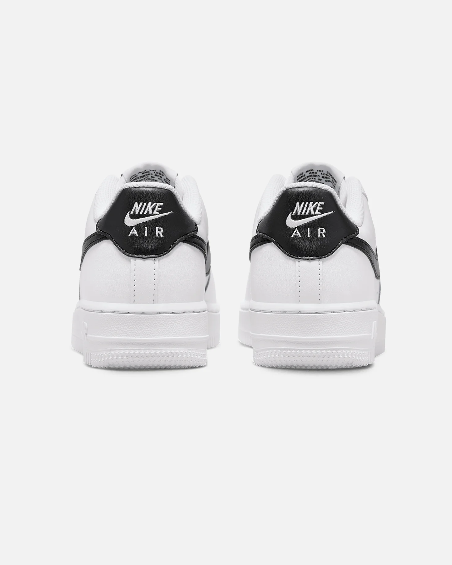Nike Kids' Air Force 1 (GS) White/Black - Image 3